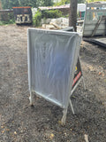 Panneau stop trottoir