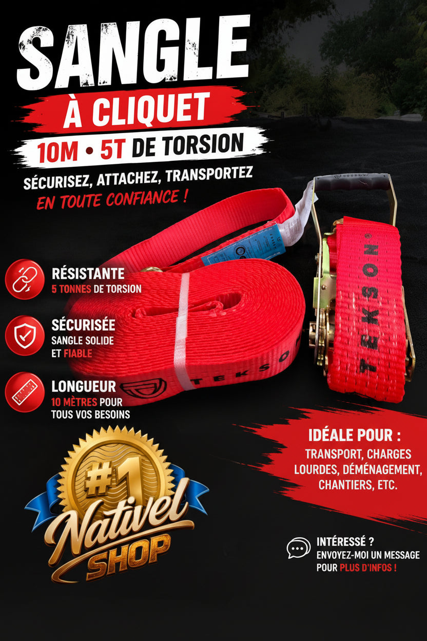 Sangle à cliquet TEKSON